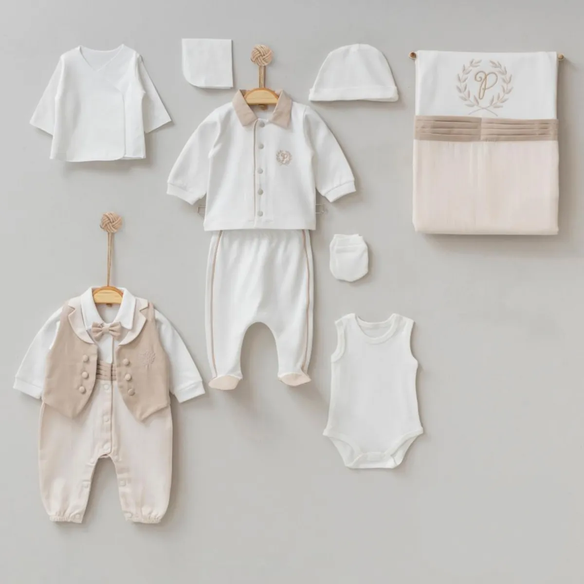 Newborn Going-Home Set — Set pieces: 10 — 0-3 months — 6081PG