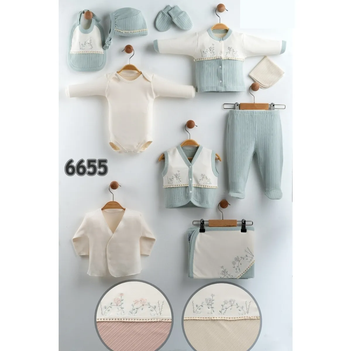 Newborn Going-Home Set — Set pieces: 10 — 0-3 months — 6655GB