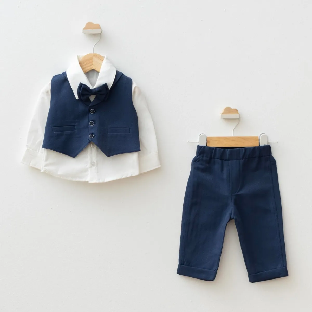 Baby Ceremony Sets — Stripes — 0/3-3/6 months — 2124PG