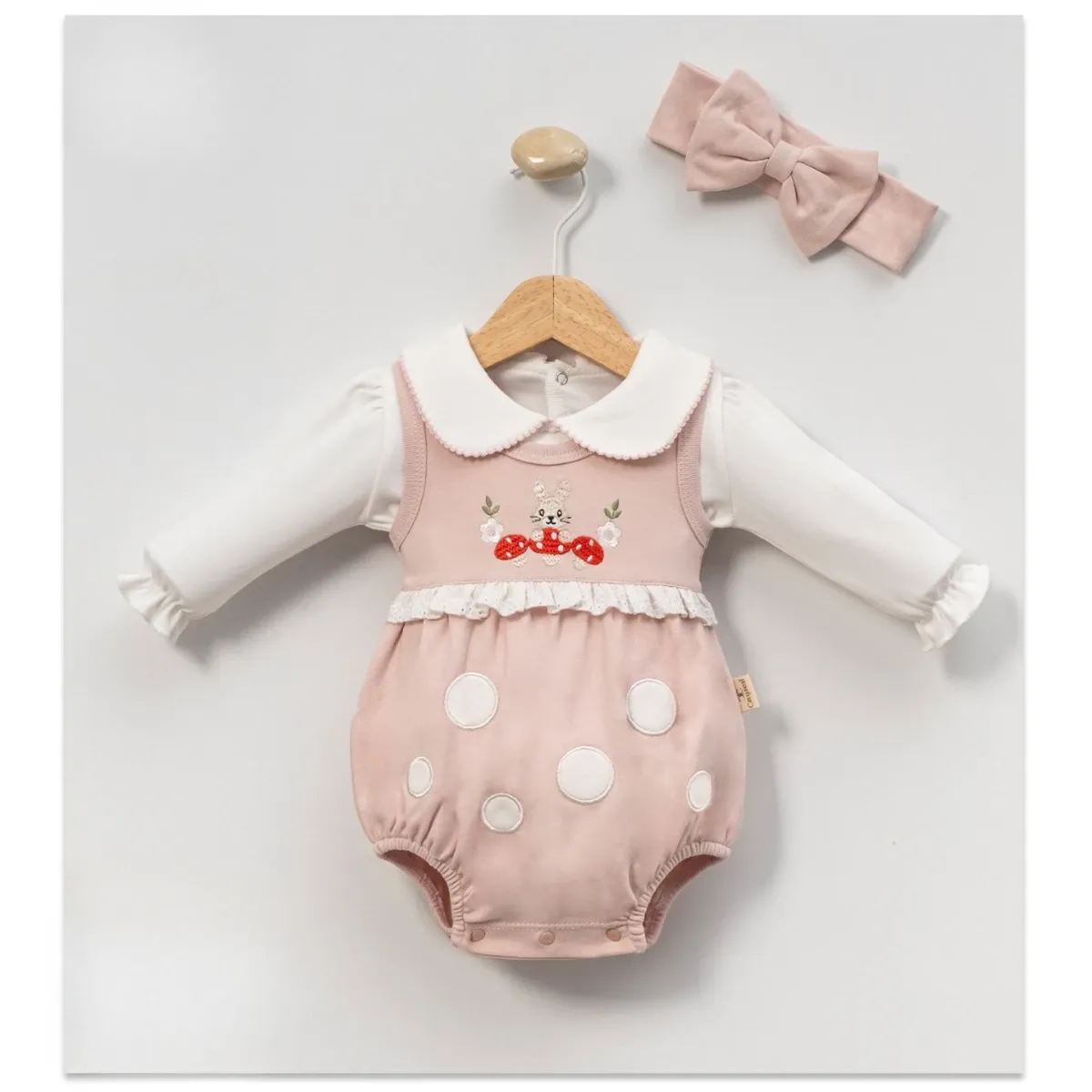 Baby Romper — Embroidery — 6-9-12 months — 1117MC