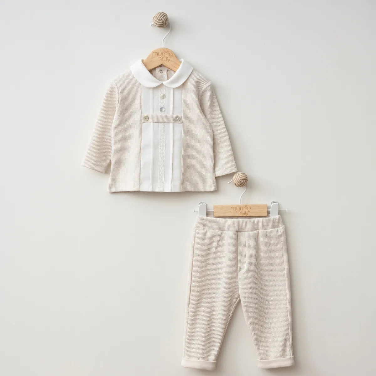 Boys' Outfit Set — Lace detail — Set pieces: 2 — 6-9-12-18-24 months — 4390MY