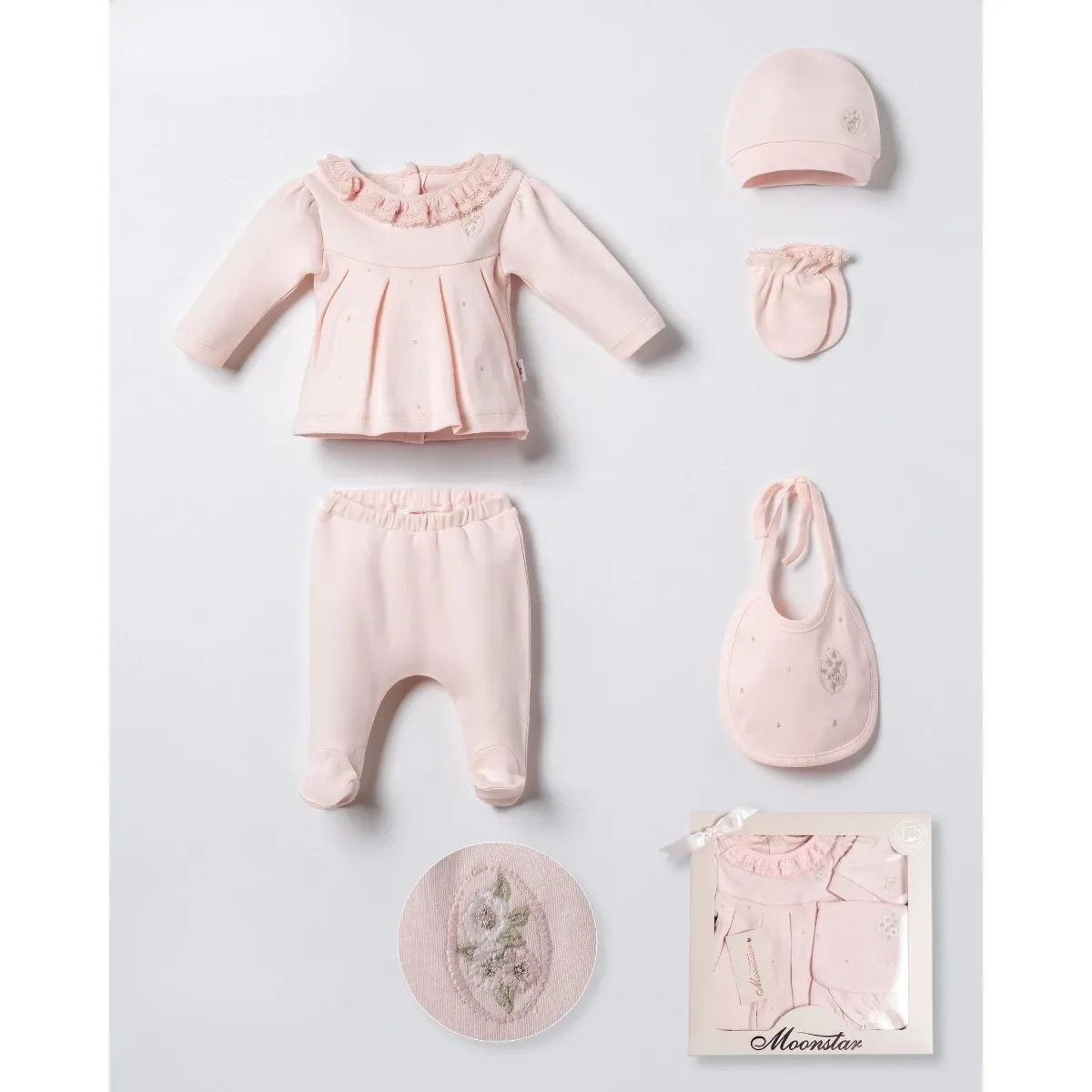 Newborn Going-Home Set — Set pieces: 5 — 0-3 months — 53173MO