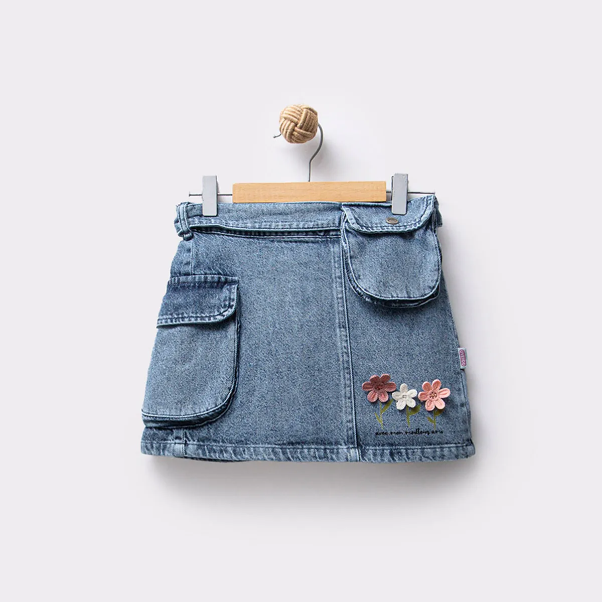 Skirt — Print, Denim, Sleeveless — 5-6-7-8 years — 7279OV