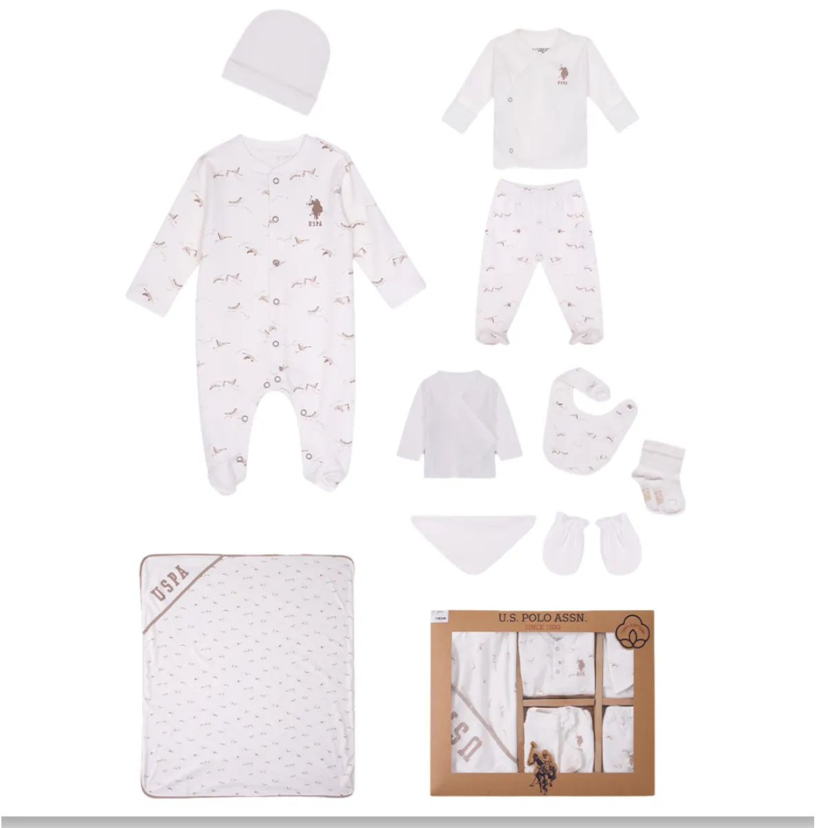 Newborn Going-Home Set — Set pieces: 10 — 0-3 months — 2016US