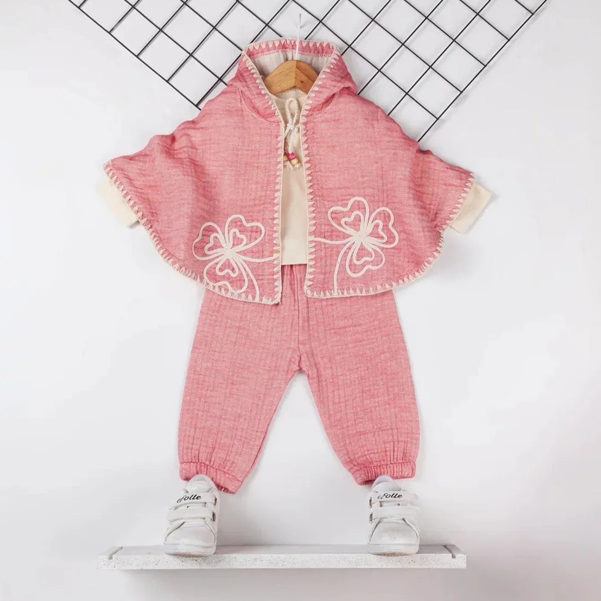 Girls' Outfit Set — Muslin — 6-9-12-18 months — 3235LG