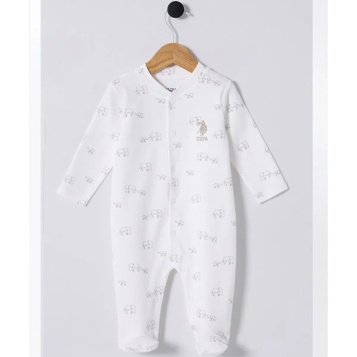 Baby Jumpsuit — Covered feet — 0/3-3/6-6/9 months — 2325US