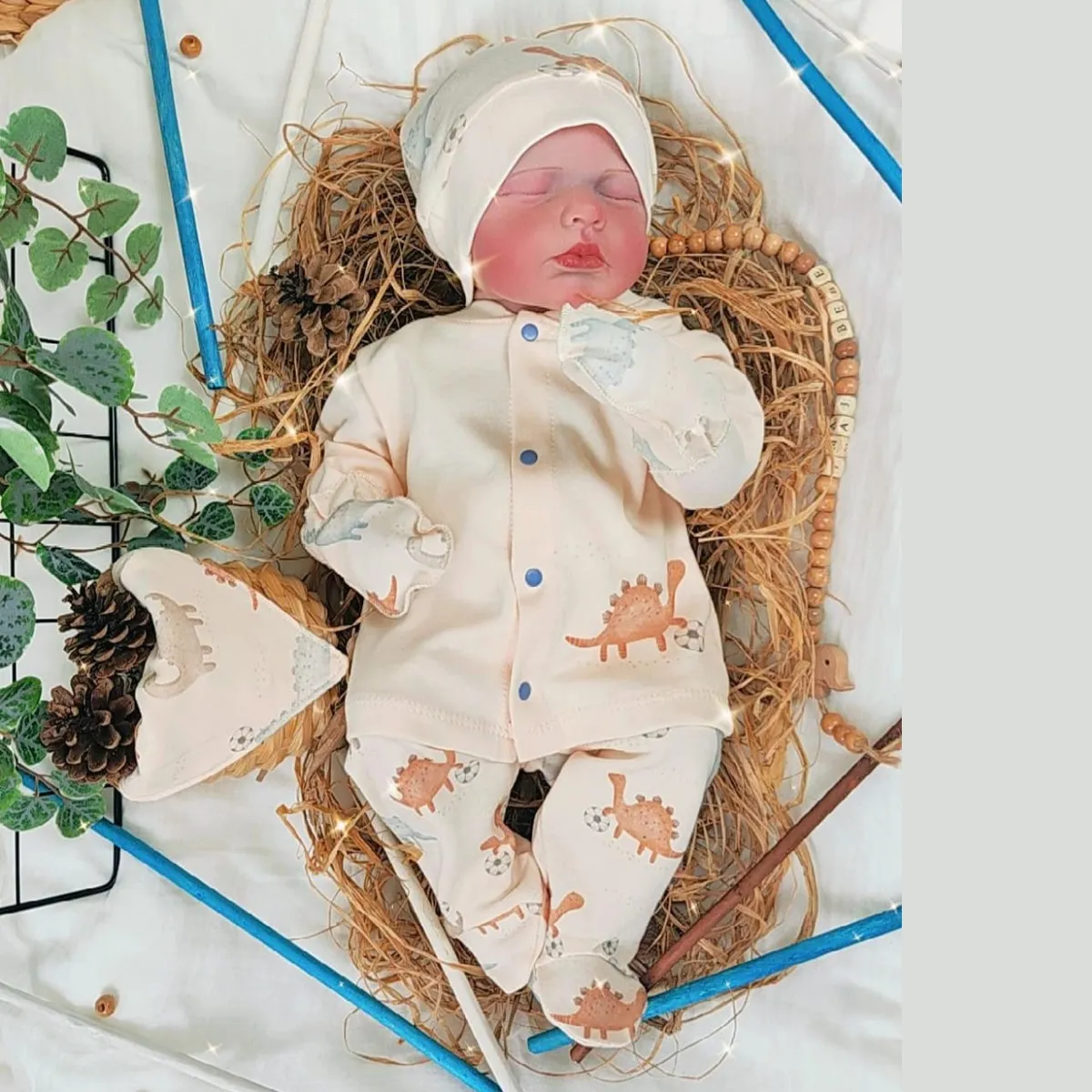 Newborn Going-Home Set — Set pieces: 5 — 0-3 months — 5113İM