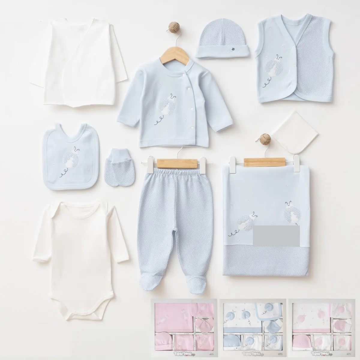 Newborn Going-Home Set — Set pieces: 10 — 0-3 months — 109TT