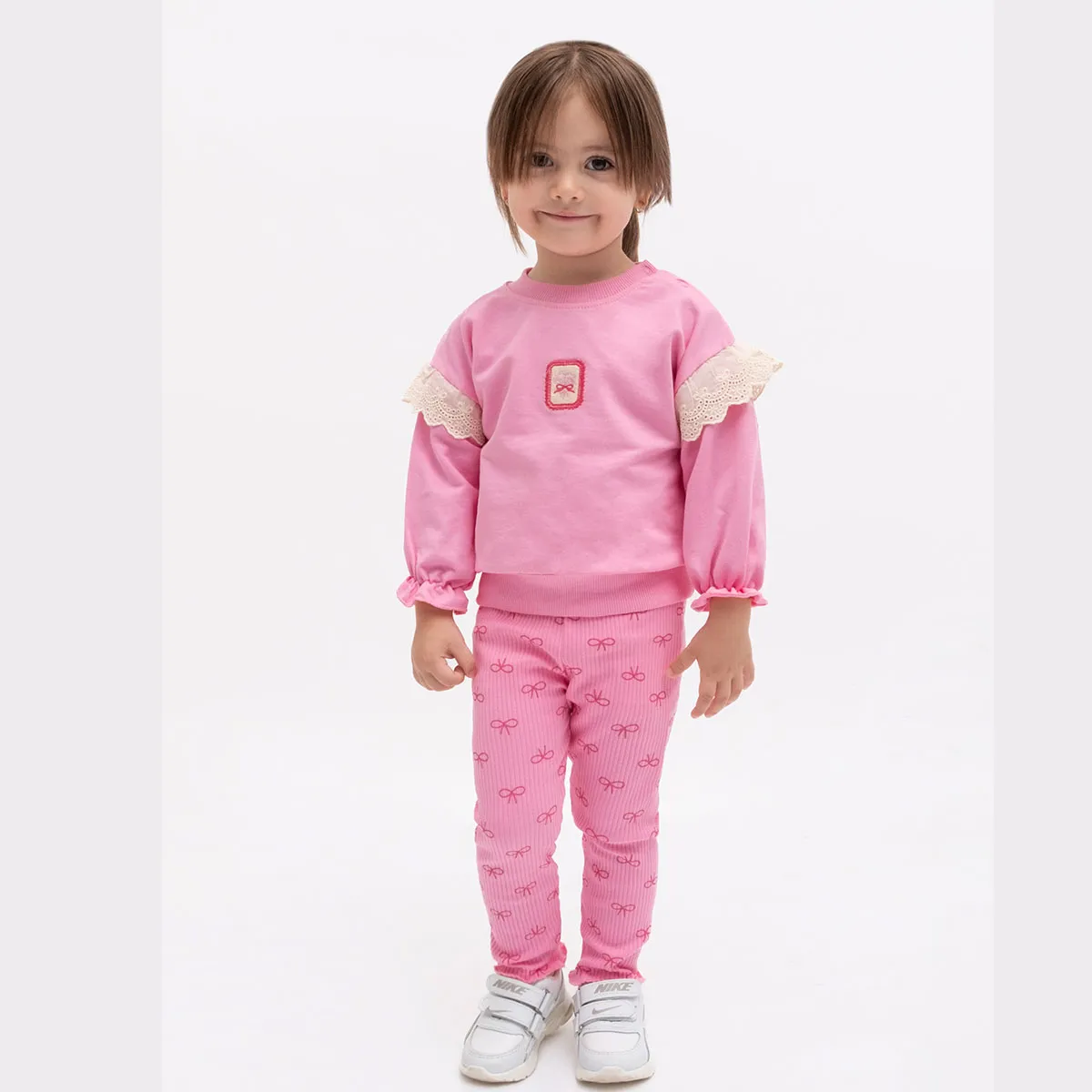 Girls' Outfit Set — Ruffle detail — 9-12-18-24 months — 2517VO