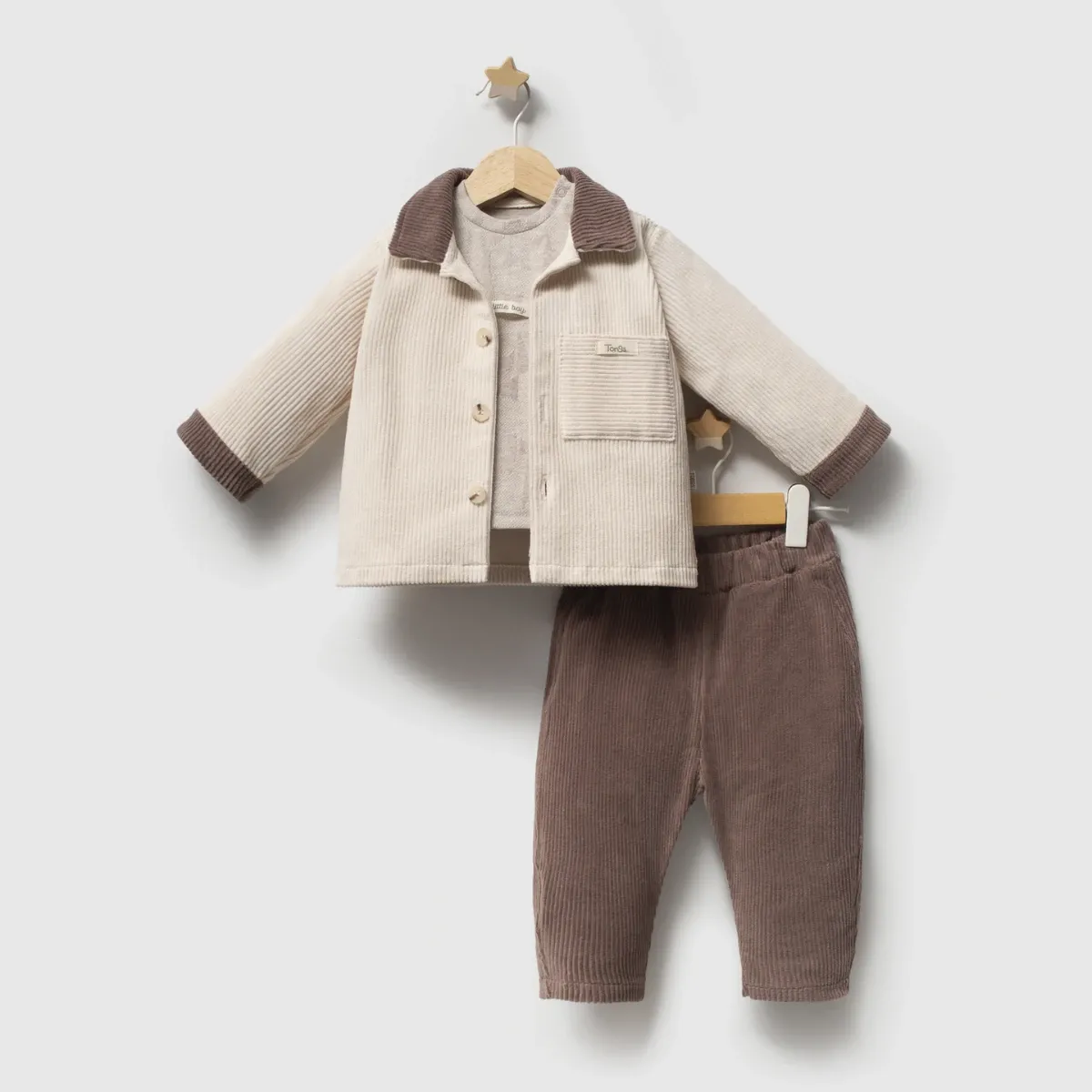 Boys' Outfit Set — CONVIVIAL — Set pieces: 3 — 6-24 months — 5942T
