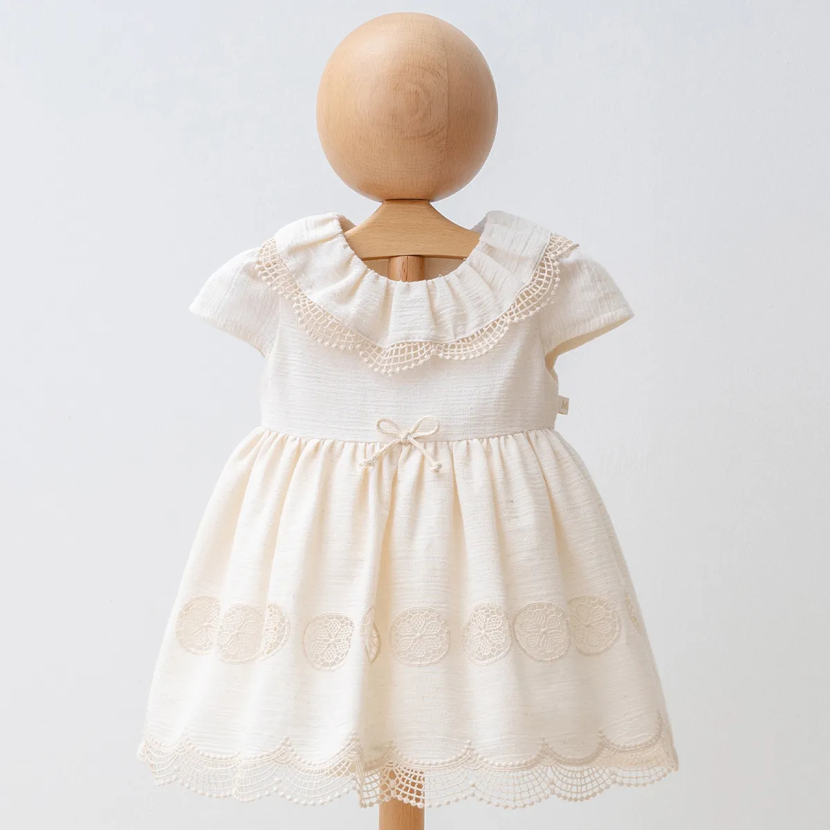 Dress — Broderie detail, Crinkle texture — 6-9-12-18-24 months — 4269MY