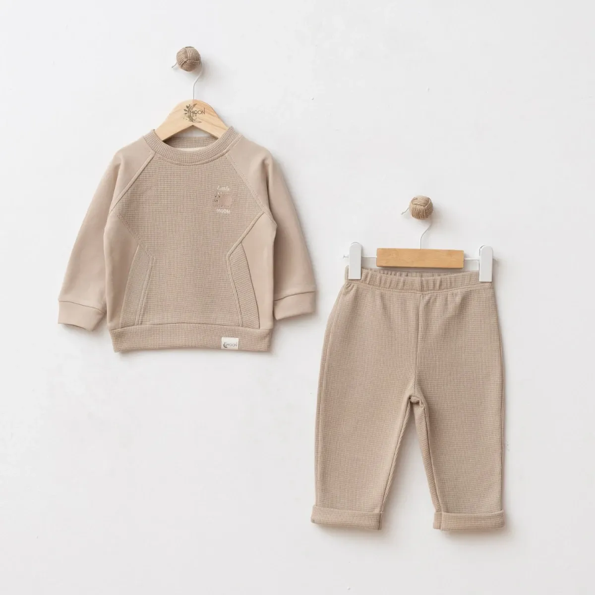 Boys' Outfit Set — Bear motif — Set pieces: 2 — 6-24 months — 1067DB
