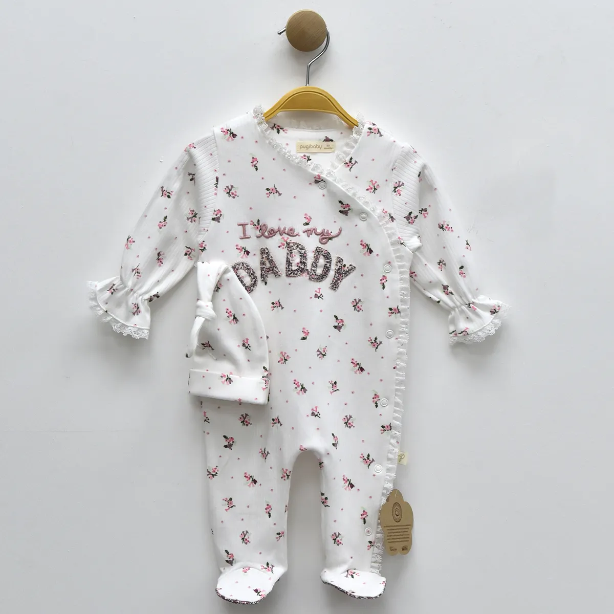Baby Jumpsuit — 0/3-3/6-6/9 months — 6055PG