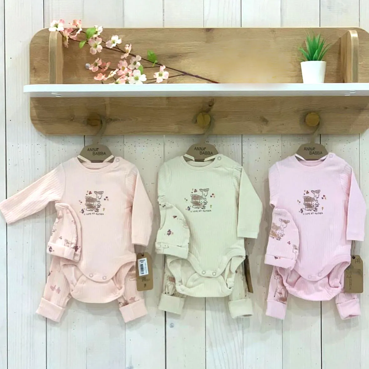 Baby Outfit Set — Set pieces: 3 — 2437AN