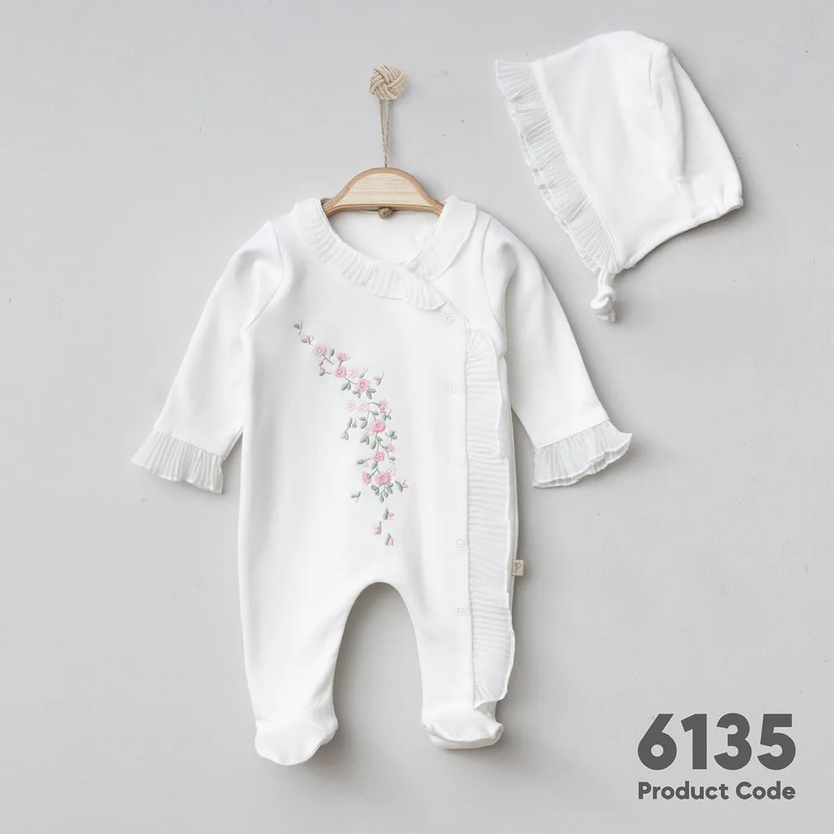Baby Jumpsuit — 0/3-3/6-6/9 months — 6135PG