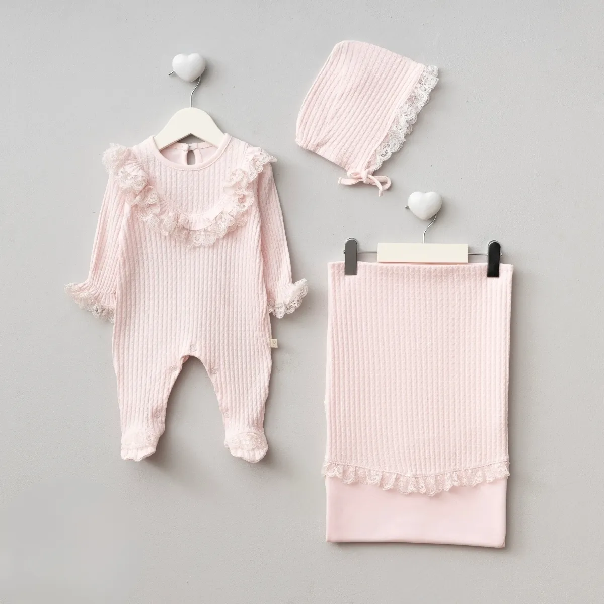 3-Piece Newborn Going-Home Sets – 9161PG | Wholesale