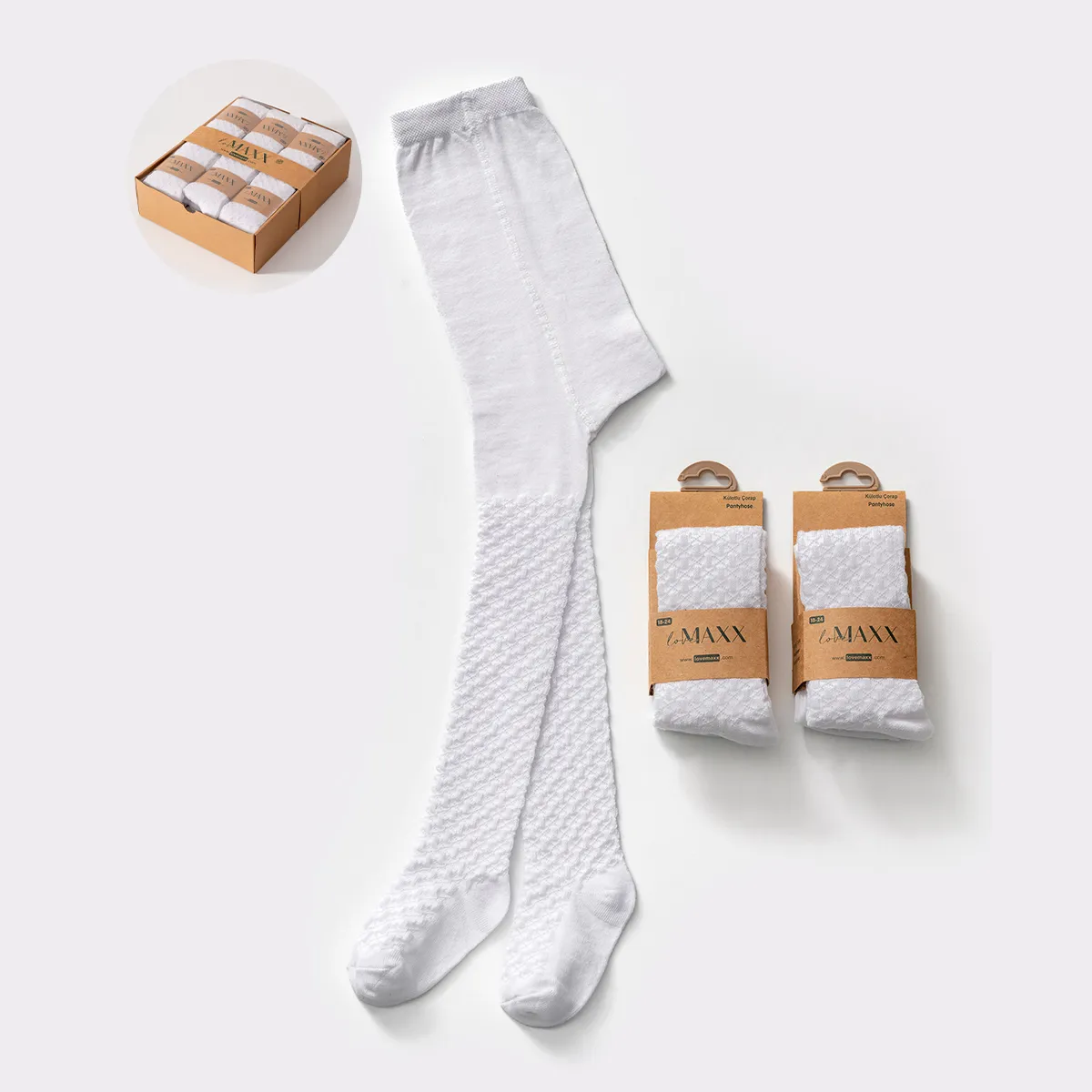 Baby Socks — Jacquard — Set pieces: 12 — 0-24 months — 7007LV