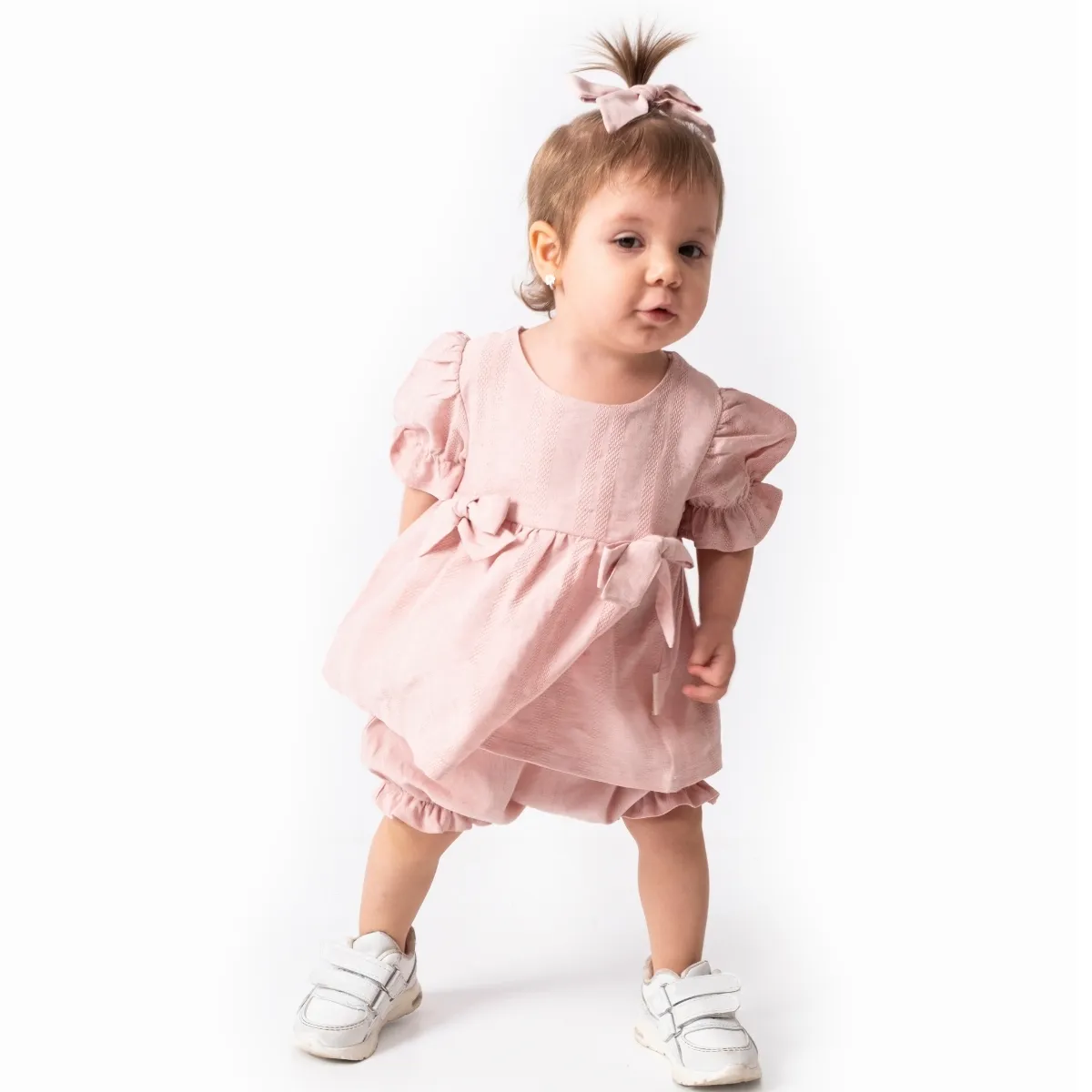 Dress — Bow detail — 6-9-12-18 months — 877PS