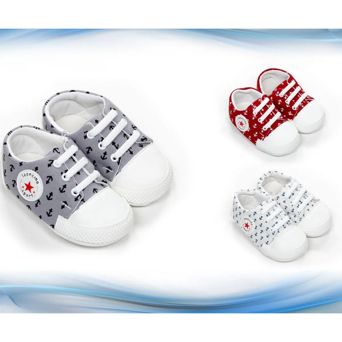Baby Booties — 18-19 size — 242LC