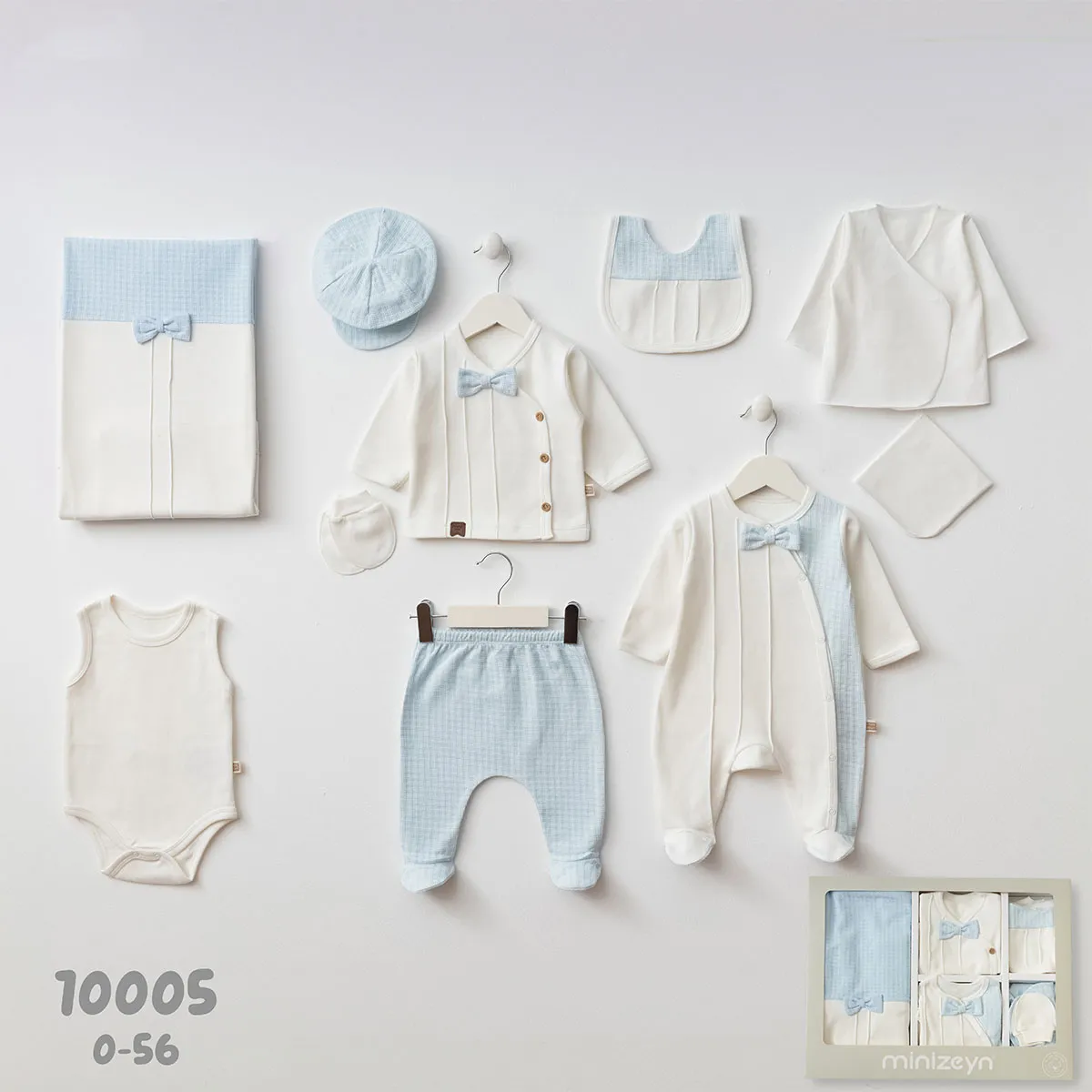 Newborn Going-Home Set — CARISMA — Set pieces: 10 — 0-3 months — 10005MZ