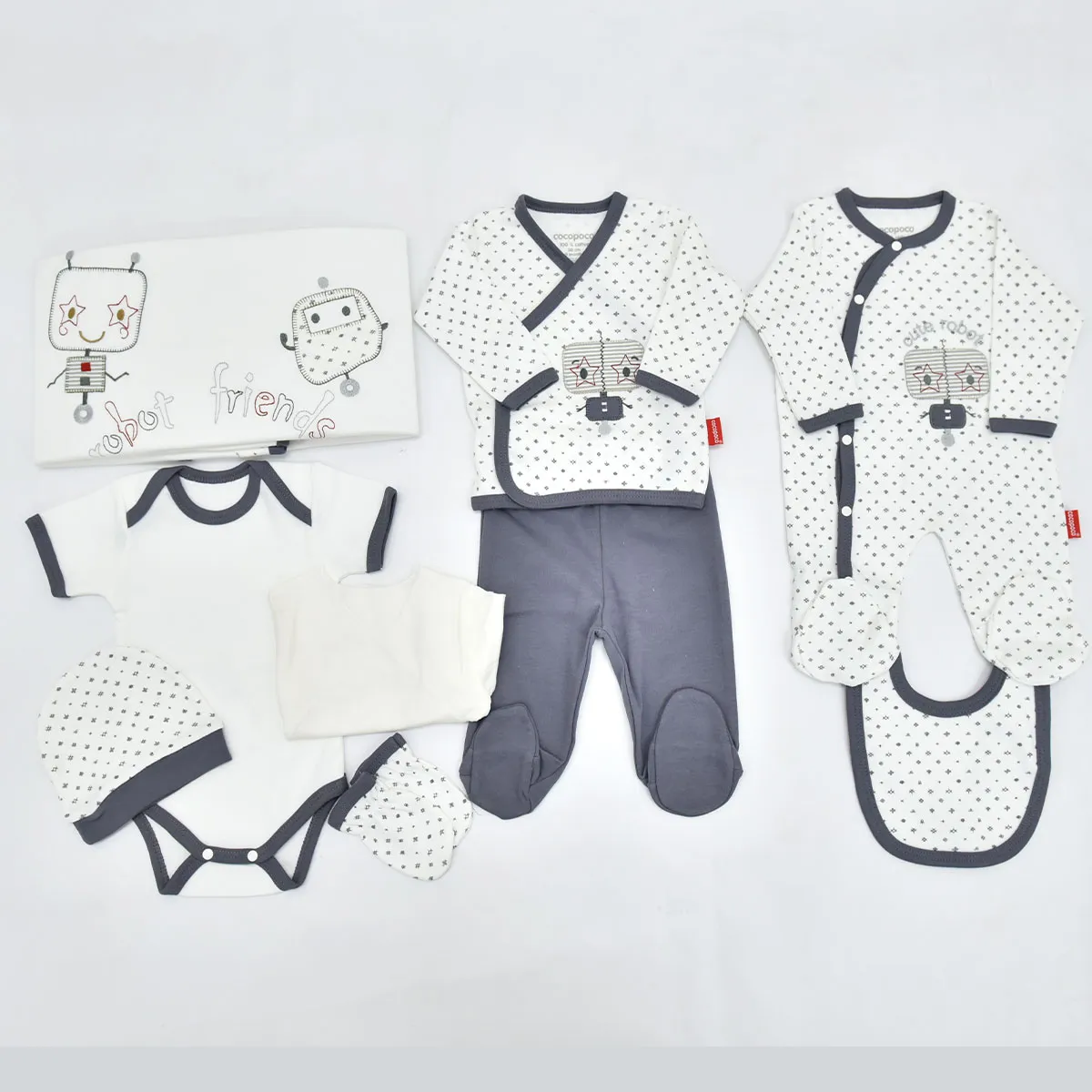 Newborn Going-Home Set — Set pieces: 10 — 0-3 months — 1015CC