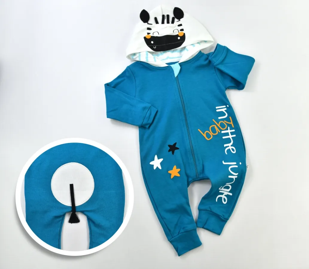 Baby Jumpsuit — Hood — 6-24 months — 4109İM