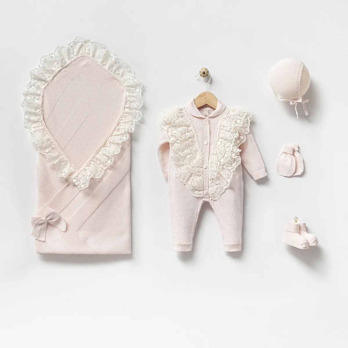 Knitted Newborn Hospital Sets – 8068N | Wholesale
