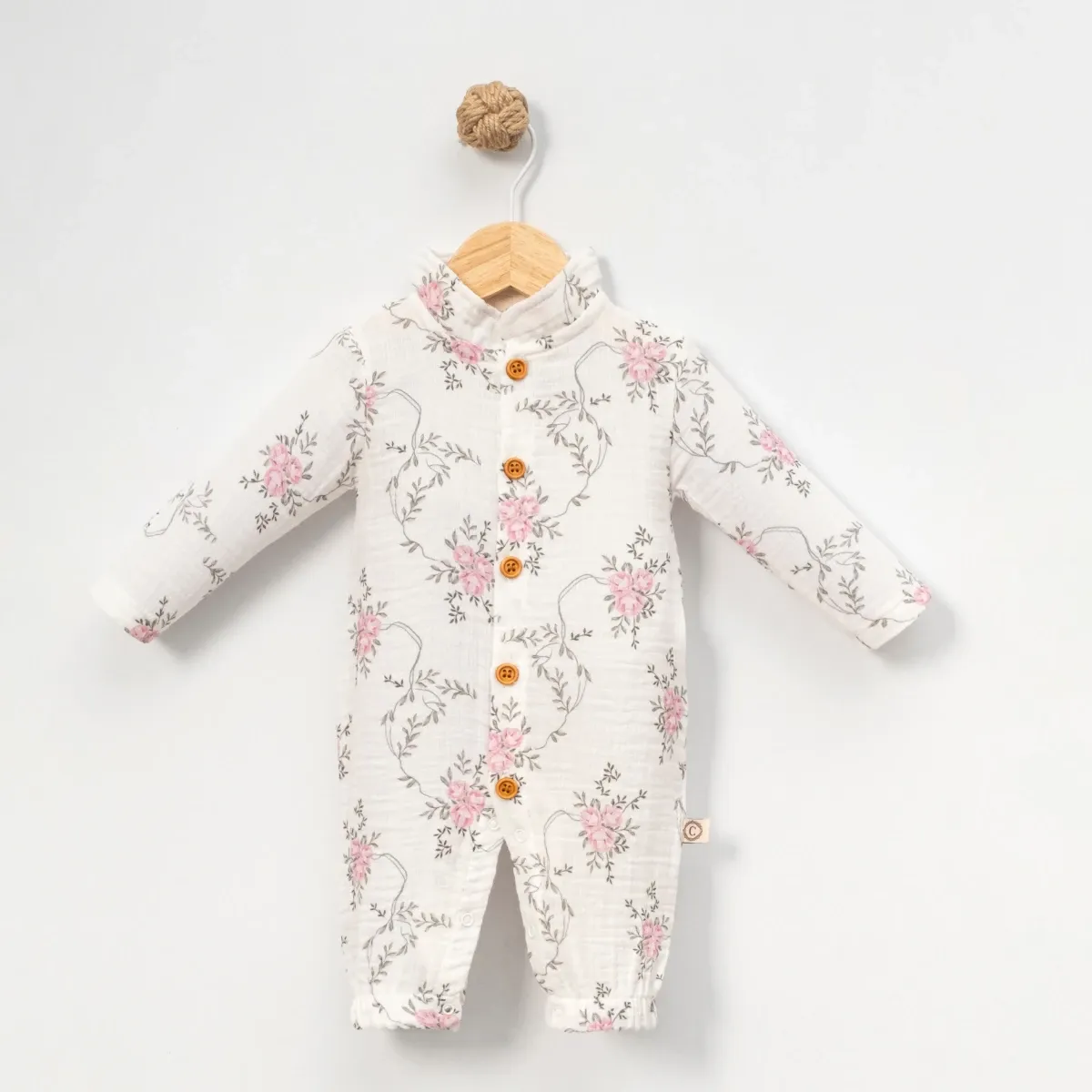 Baby Jumpsuit — Muslin — 3-6-9 months — 10146CF