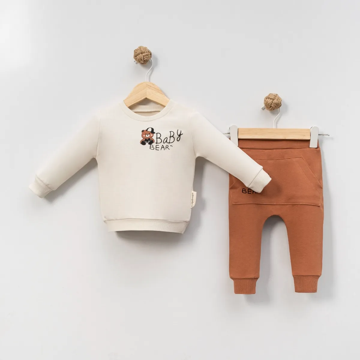 Boys' Outfit Set — Bear motif — 6-9-12-18 months — 913PS