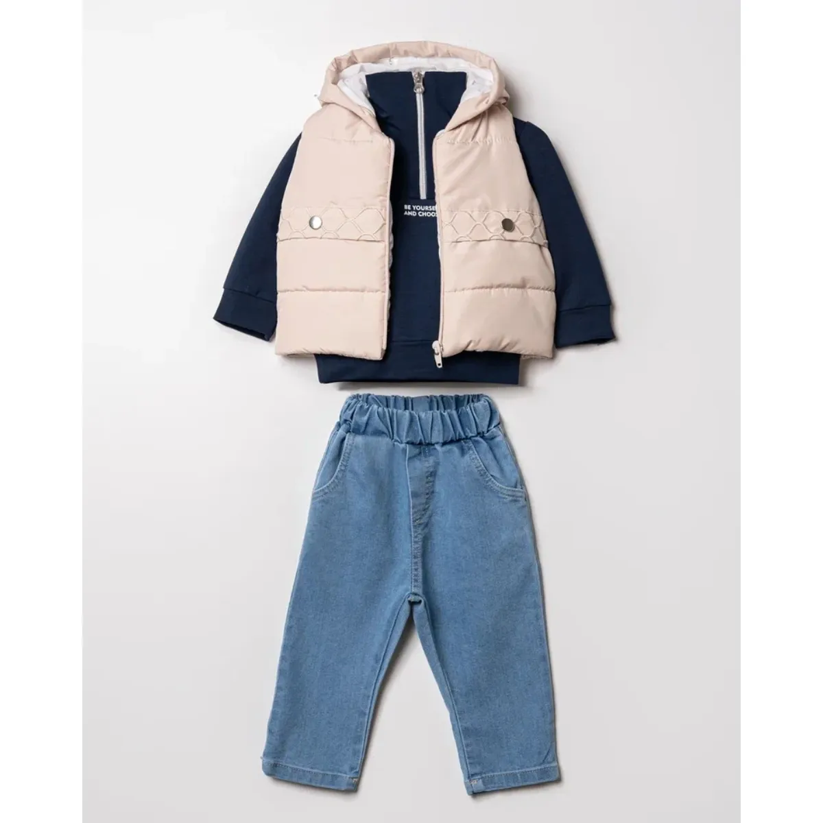 Boys' Outfit Set — Set pieces: 3 — 1-2-3-4 years — 7066HP
