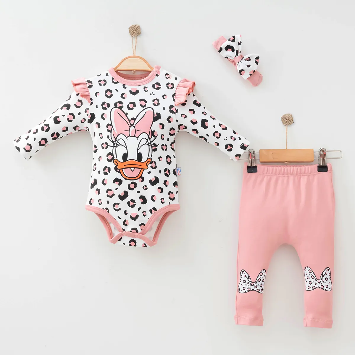 Girls' Outfit Set — Leopard pattern — Set pieces: 2 — 6-9-12 months — 23125CY