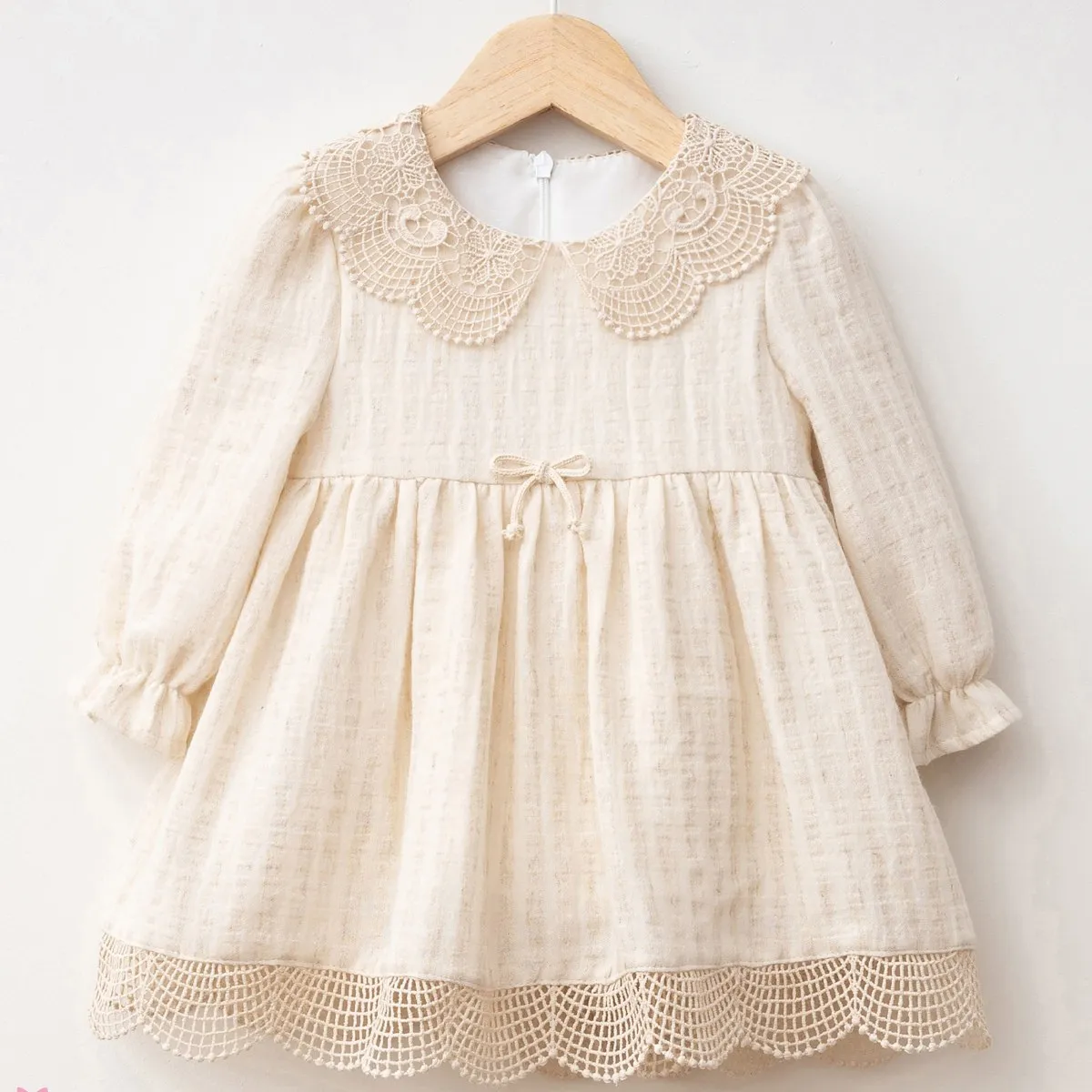 Dress — Muslin, Stripes — 6-9-12-18-24 months — 4353MY