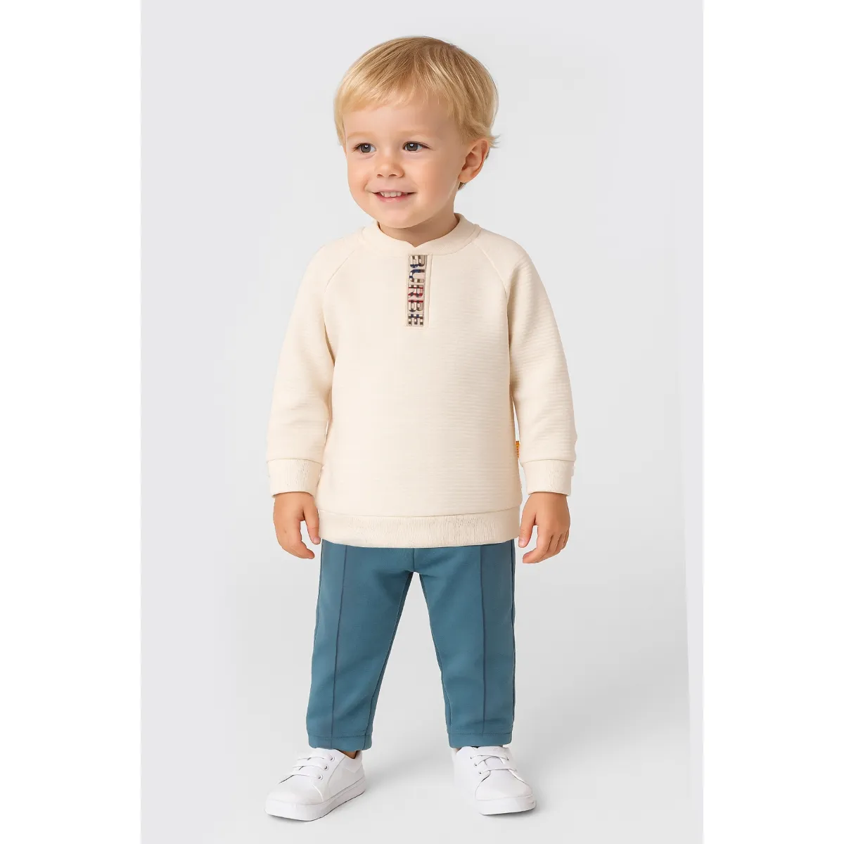 Boys' Outfit Set — White — Set pieces: 2 — 9-24 months — 2462BB