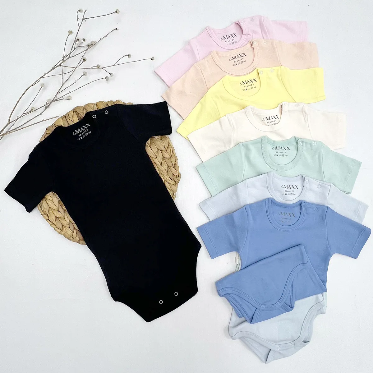 Baby Bodysuit — Short sleeves — 2-3-4 years — 4867LV