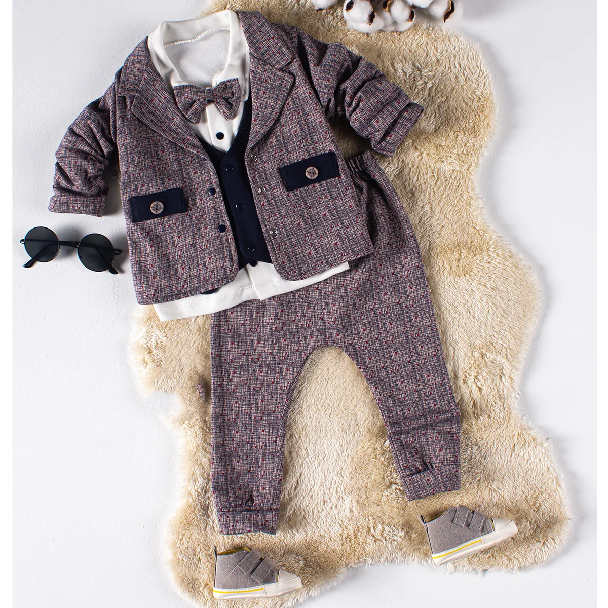 Boys' Outfit Set — Set pieces: 3 — 12-18-24 months — 1028PL