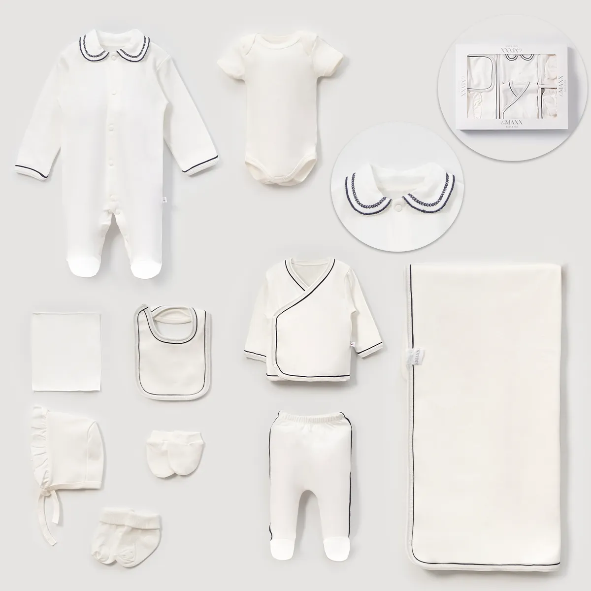 Newborn Going-Home Set — Set pieces: 10 — 0-3 months — 3008LV