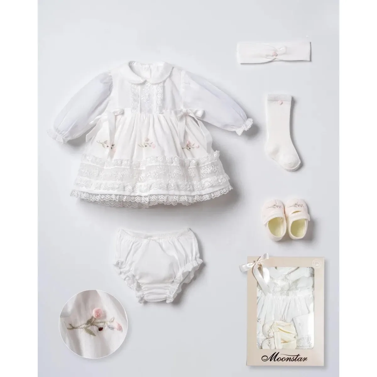 Dress — Set pieces: 5 — 3-6 months — 53103MO
