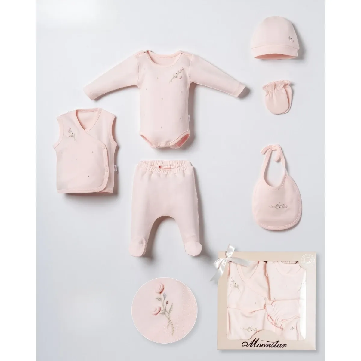 Newborn Going-Home Set — Set pieces: 6 — 0-3 months — 53186MO