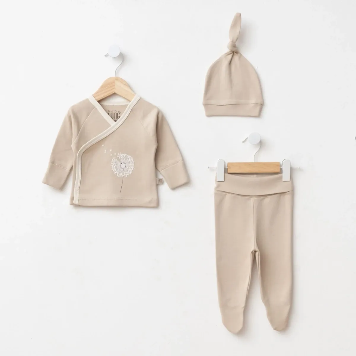 Girls' Outfit Set — Embroidery — Set pieces: 3 — 0-3 months — 1100BL