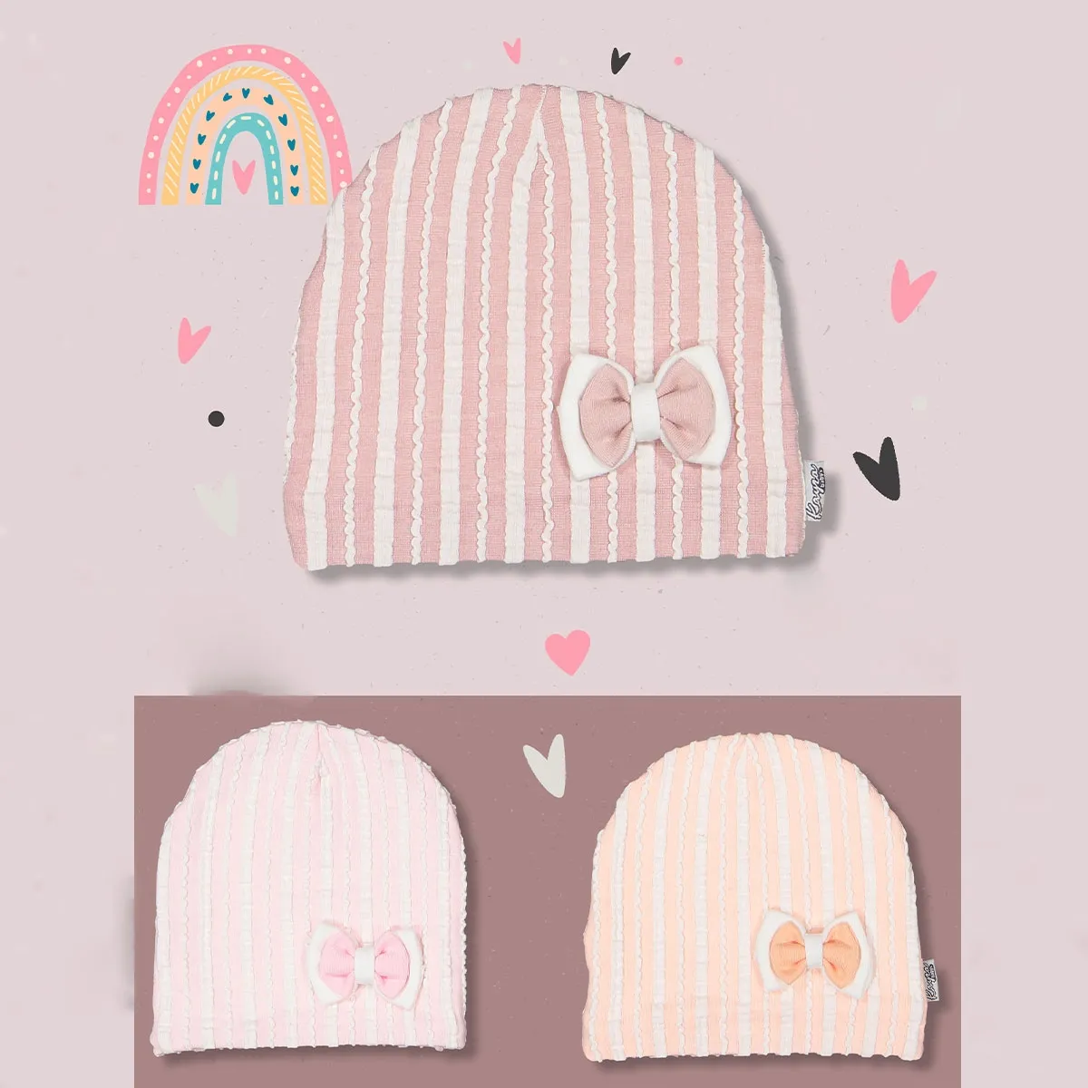 Baby Hat — Jacquard, Jersey — Set pieces: 12 — 6069KB