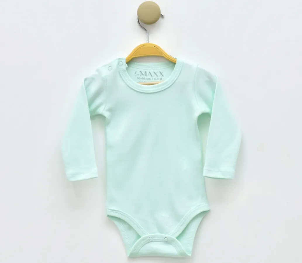 Baby Bodysuit — Long sleeves — 3-6-9-12-18 — 3002LV