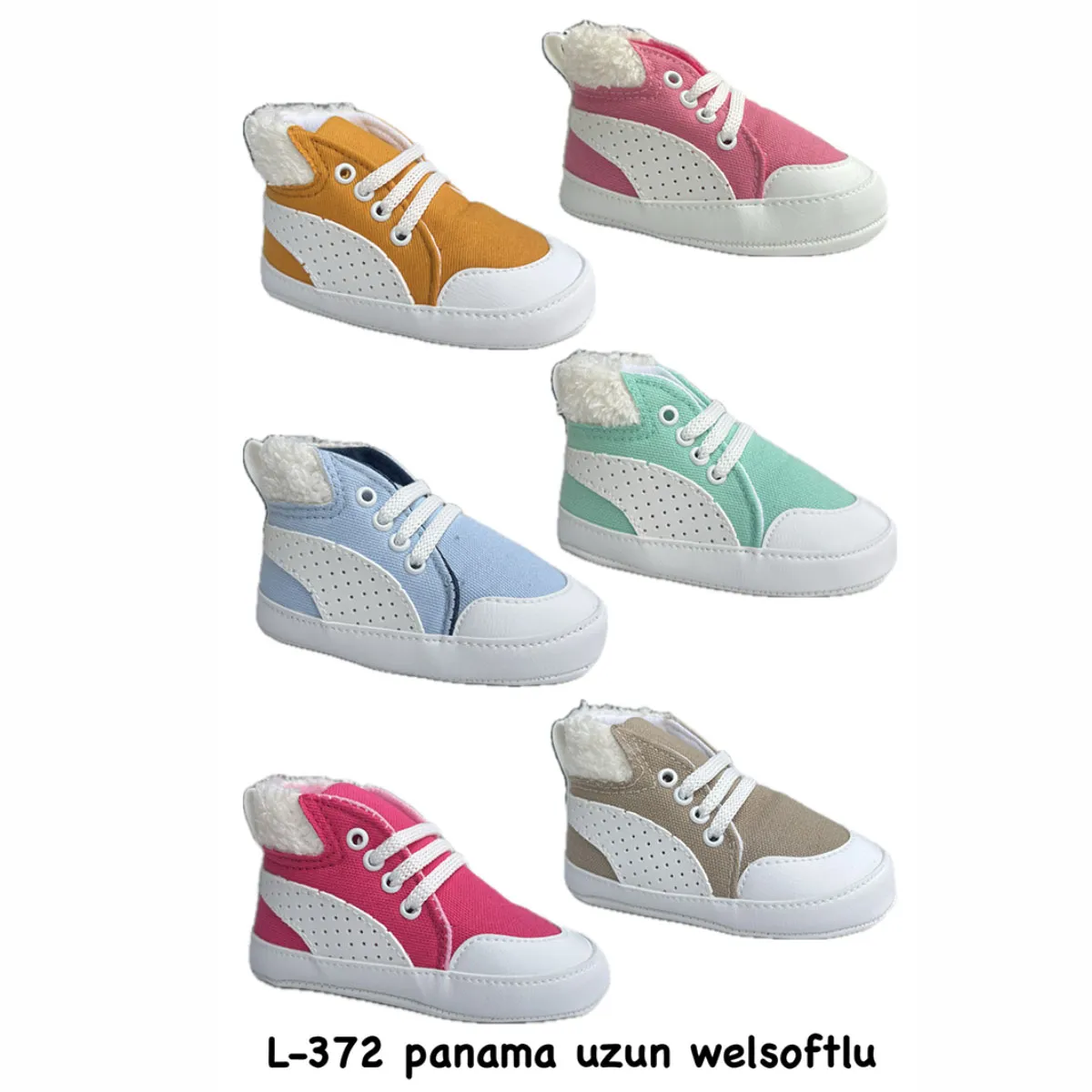 Baby Booties — 18-19 size — 372LC