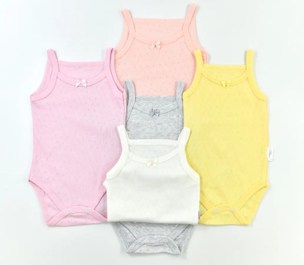 Baby Bodysuit — Jacquard, Sleeveless, Jersey — 1-3 years — 1527OK