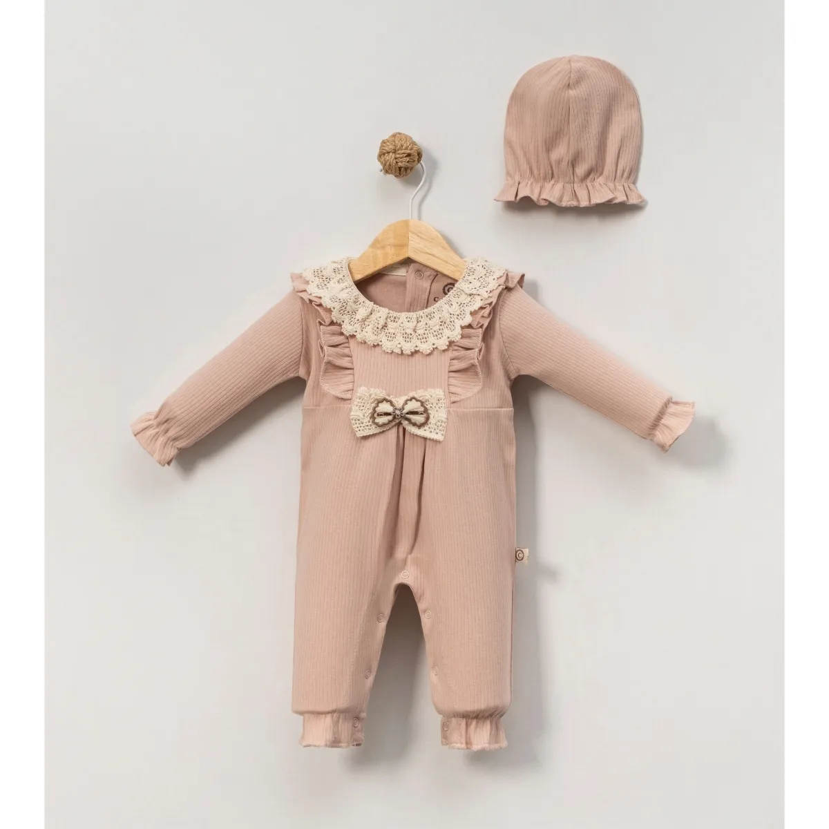 Baby Jumpsuit — Lace detail — 3-6-9 months — 10143CF