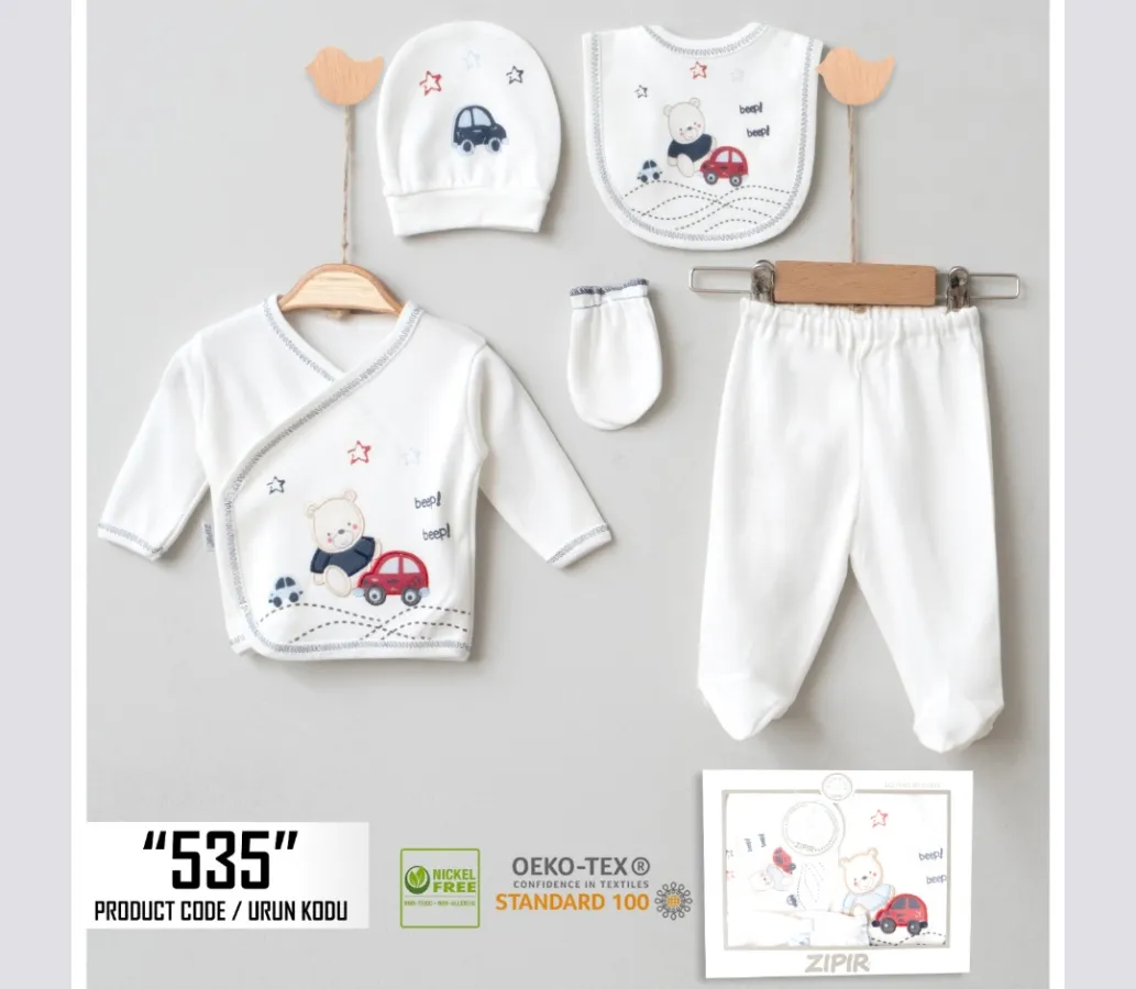 Newborn Going-Home Set — Set pieces: 5 — 0-3 months — 535ZP