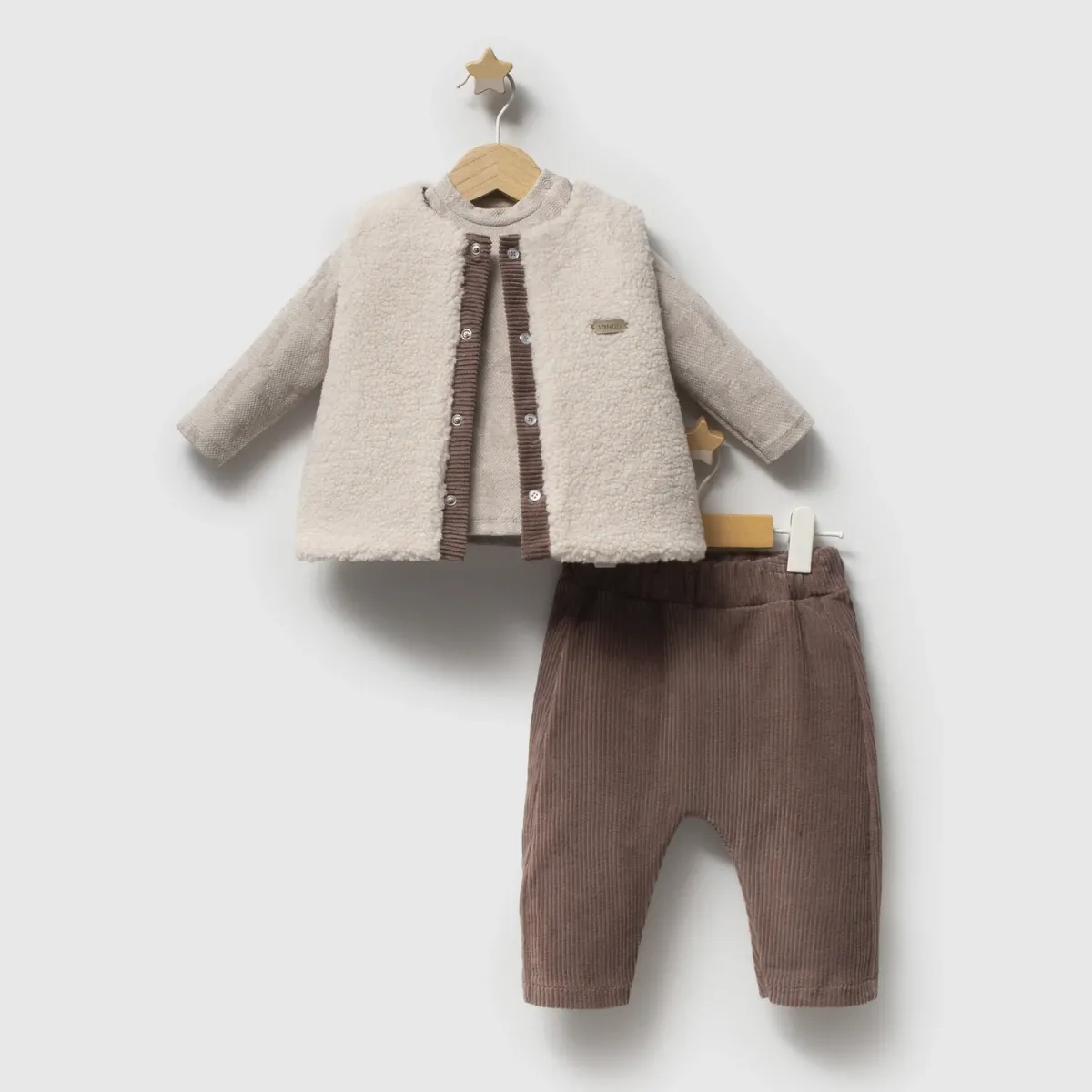 Boys' Outfit Set — CONVIVIAL — Set pieces: 3 — 6-24 months — 5944T