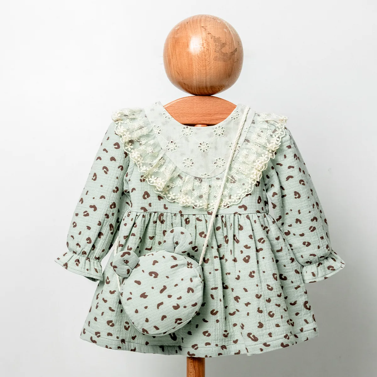 Dress — Leopard pattern — 9-12-18-24 months — 2179SS