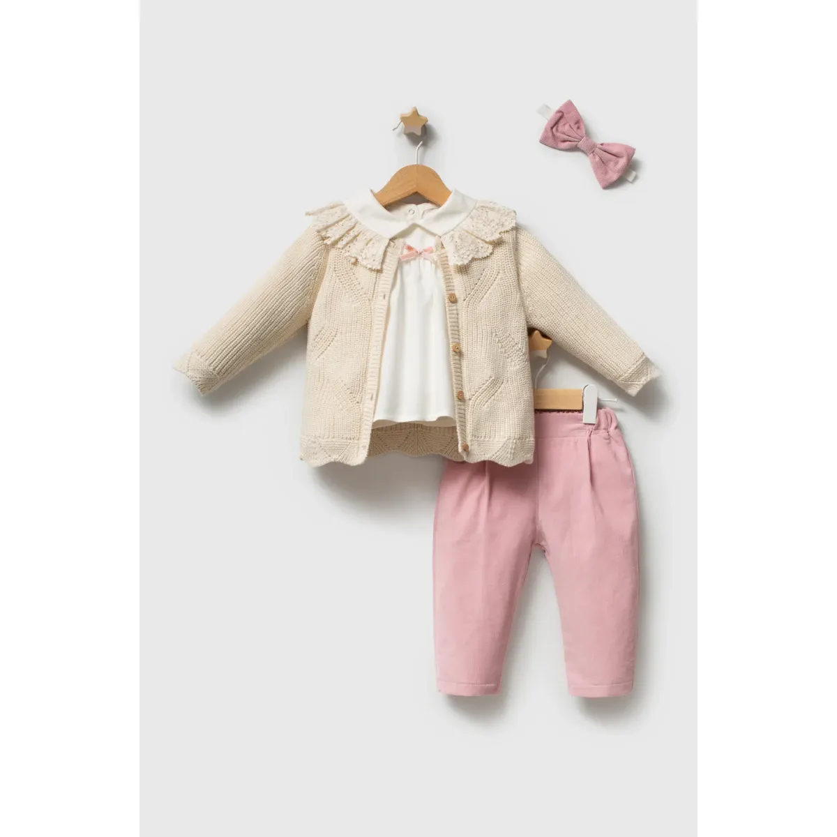 Girls' Outfit Set — Set pieces: 3 — 9-24 months — 9024T