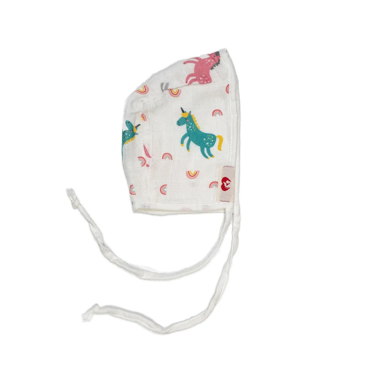 Baby Hat — Muslin, Reversible design — 112BR