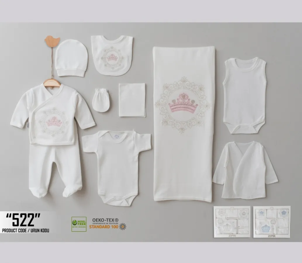 Newborn Going-Home Set — Set pieces: 10 — 0-3 months — 522ZP